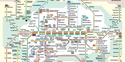 מינכן, תחנת הרכבת המפה