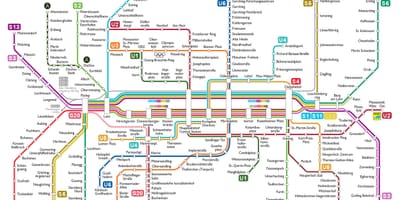 U bahn munchen מפה