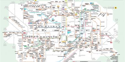 מפה של מינכן אוטובוס